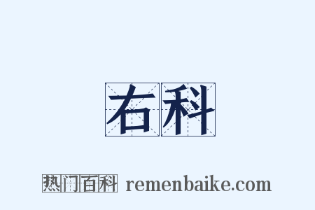 右科是什么意思的图片